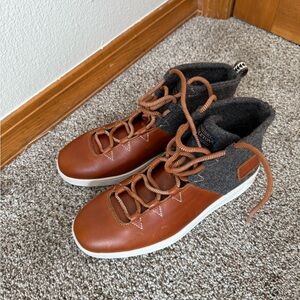 Pendleton Men’s Leather and Wool Boots size 8